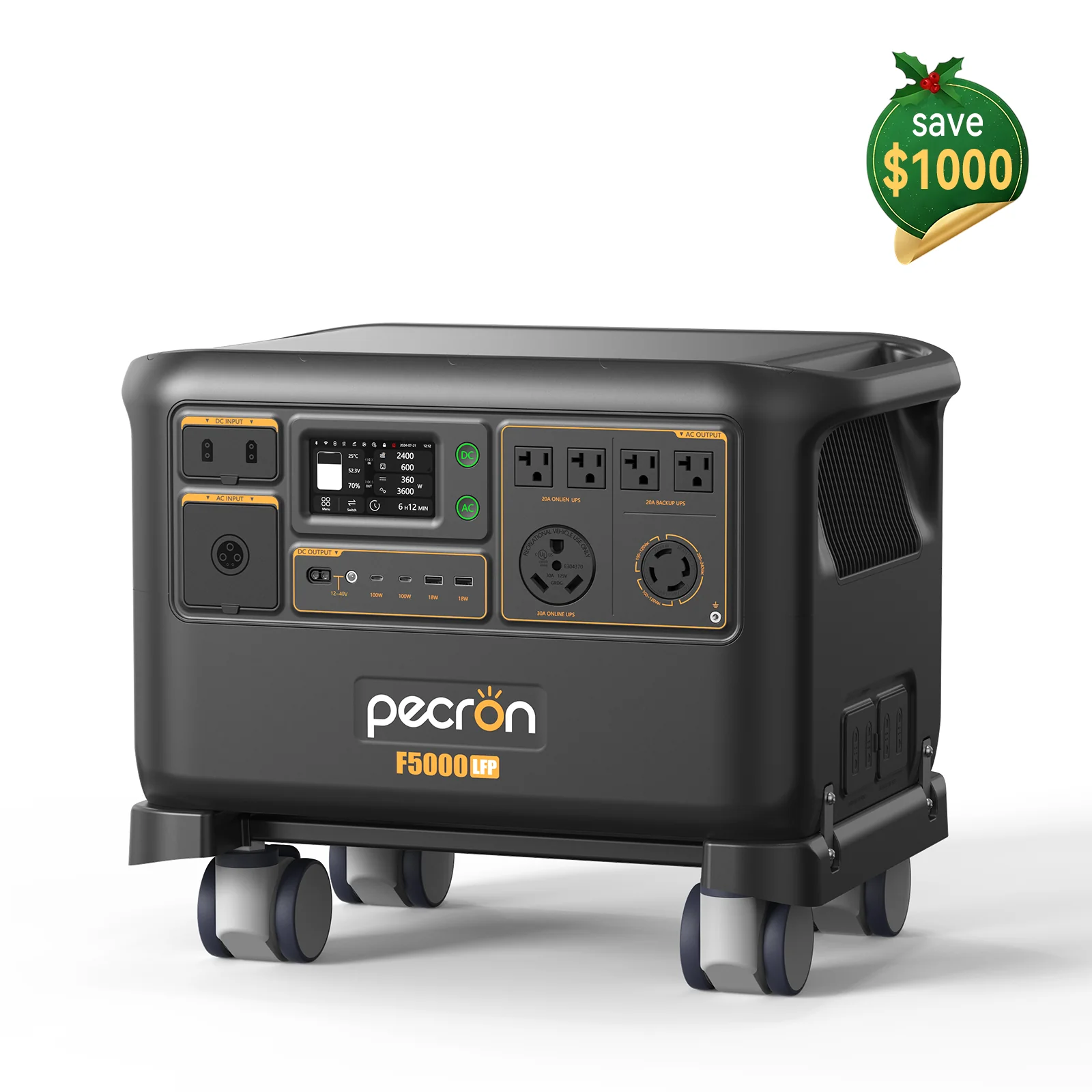 240V Output Solar Generator